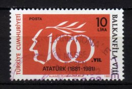 TURCHIA - 1981 YT 2309 USED - Gebraucht