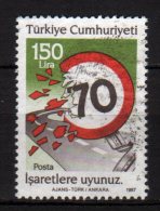 TURCHIA - 1987 YT 2524 USED - Gebruikt