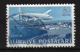 TURCHIA - 1954 YT 31 PA USED - Luchtpost