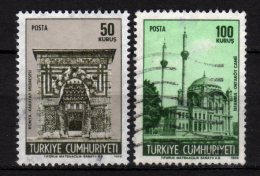 TURCHIA - 1969 YT 1899+1900 USED - Used Stamps