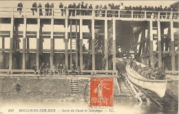 : 62- Boulogne-sur-Mer - Bateaux _Sortie Du Canot De Sauvetage_L.L. - Boulogne Sur Mer