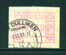 SWITZERLAND - 1990  Frama/ATM  Label  Used As Scan - Automatic Stamps