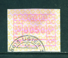 SWITZERLAND - 1990  Frama/ATM  Label  Used As Scan - Automatenzegels