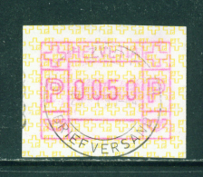 SWITZERLAND - 1990  Frama/ATM  Label  Used As Scan - Timbres D'automates