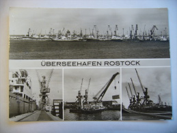 Germany: Rostock - Überseehafen - 1980's Used - Rostock