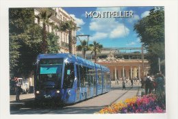 CPM 34 Montpellier Le Tramway Alstom - Tranvías