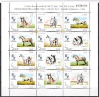 ESPAÑA 1998** -CABALLOS CARTUJANOS- MNH - Blokken & Velletjes