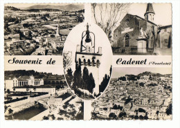 Cadenet  Multivue  Souvenir  1958 - Cadenet