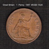 GREAT BRITAIN    1  PENNY   1967  (KM # 897) - D. 1 Penny