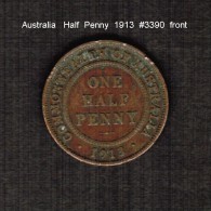 AUSTRALIA    1/2  PENNY   1913  (KM # 22) - ½ Penny
