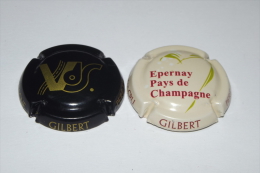 2 CAPSULES CHAMPAGNE -  GILBERT Père Et Fils - Collezioni