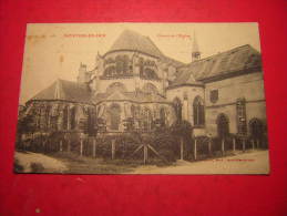 CPA  52   MONTIER EN DER CHEVET DE L'EGLISE   VOYAGEE 1907 TIMBRE - Montier-en-Der