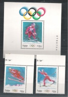 Olympische Spelen 1994 , Polen - Zegels  + Blok Postfris - Invierno 1994: Lillehammer