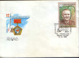 Russia-Occasionally Cover 1986- Cosmos- April 12,Day Cosmonautics - Russia & USSR