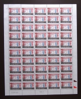 FRANCE 1992 FEUILLE COMPLETE DE 50 TIMBRES 1792 AN I DE LA REPUBLIQUE FRANCAISE 2771** ; - Feuilles Complètes