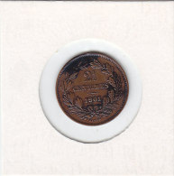 2 1/2 CENTIMES Bronze 1901 - Luxemburg