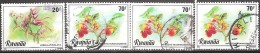 RWANDA   # STAMPS FROM YEAR 1981  "STANLEY GIBBONS 1029 + 1031 " - Usati