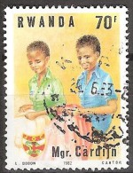 RWANDA   # STAMPS FROM YEAR 1983  "STANLEY GIBBONS 1167 " - Gebruikt