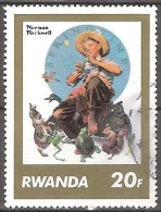 RWANDA   # STAMPS FROM YEAR 1982 "STANLEY GIBBONS 1046 " - Oblitérés