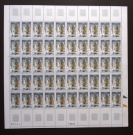 FRANCE 1996 FEUILLE COMPLETE DE 50 TIMBRES CONSECRATION DE LA BASILIQUE NOTRE DAME DE FOURVIERE LYON 3022 ** ; - Fogli Completi