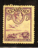 Antigua 1938-48 KG St John's Harbour 6p Used - 1858-1960 Kolonie Van De Kroon