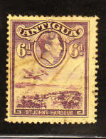 Antigua 1938-48 KG St John's Harbour 6p Used - 1858-1960 Colonie Britannique