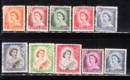 New Zealand 1953 QE II Group Used - Used Stamps