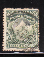 New Zealand Mt Cook 1/2p Used - Used Stamps