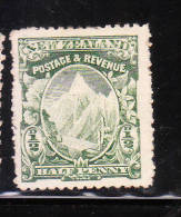 New Zealand Mt Cook 1/2p Used - Usati