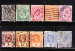 Straits Settlement 1912-32 KG Group Used - Straits Settlements