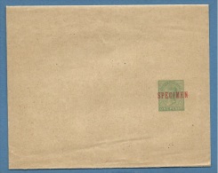 SOUTH AUSTRALIA ONE PENNY  SPECIMEN COVEN FOR STAMPS - RARE - Storia Postale