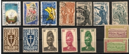 CAMEROUN Lot De 47 Timbres Tous Differents NEUFS ET OBLITERES; Satisfaction Garantie - Cameroon (1960-...)