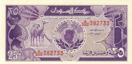 BILLET # SOUDAN # 25 PIASTRES # 1987 # PICK 37 # NEUF # - Sudan