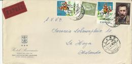 PALAMOS GERONA CC SELLO PEREZ GALDOS UNIFORME MILITAR SOLDADO - Eilbriefmarken