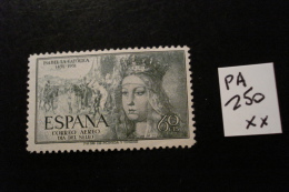 Espagne - 60c Vert-gris Isbelle La Catholique - Année 1951 - Y.T. PA 250 - (**) MNH - Nuevos