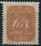 1949 Portogallo, Caravella Da 1,80 Nuova (**)  Leggera Grinza Nella Gomma Vedere Scansione Retro - Ungebraucht