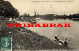 CARRIERES SUR SEINE / BORDS DE SEINE - Carrières Saint Denis Fleuve Yvelines Seine Et Oise - Carrières-sur-Seine