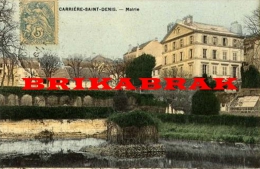 *CARTE POSTALE CARRIERES SUR SEINE / MAIRIE - Carrières St Denis Seine Et Oise Yvelines France - Carrières-sur-Seine