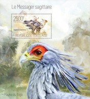 Togo. 2013 Secretary Bird. (505b) - Cigognes & échassiers