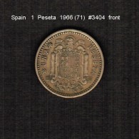 SPAIN    1  PESETA   1966 (71)  (KM # 796) - 1 Peseta