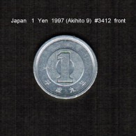 JAPAN    1  YEN   1997  (AKAHITO 9---HEISEI PERIOD)  (Y # 95.2) - Japan