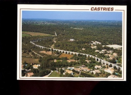 CASTRIES Hérault 34 Vue Aérienne Sur L'aqueduc ( Stade De Football Foot ) - Castries