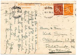 Nr. 421,  Ganzsache , Finnland - Postal Stationery