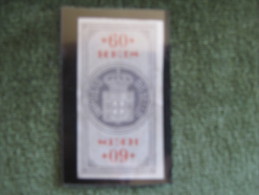 Portugal-Old Fiscal Revenue Stamp,Timbre,Sello-Impost O Do Sello 60 Reis * - Nuovi