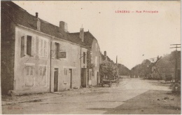 LONGEAU Rue Principale (hôtel, Charrette) - Le Vallinot Longeau Percey