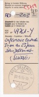 DELEMONT 2  De 1993 Sur Coupon De Mandat - RARE !!!!   - P045 - Cartas & Documentos