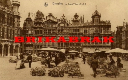 *CARTE POSTALE / BRUXELLES LA GRAND' PLACE - Belgique Marché Fleurs - Markten