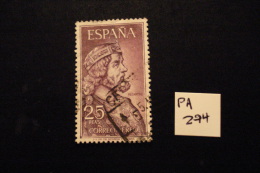 Espagne - Célébrités "Recaredo" - Année 1963 - Y.T. PA 294 - Oblit. Used. - Gebraucht
