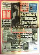 BILD Zeitung Vom 26. Februar 1983 : Lufthansa-Stewardeß Vor Abflug Erwürgt - Andere & Zonder Classificatie