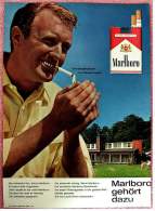Reklame Werbeanzeige  -  Marlboro  -  Unvergleichbar Im Geschmack  -  Marlboro Gehört Dazu  -  Von 1965 - Literatur
